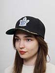 Бейсболка MITCHELL NESS арт. HHSS6564-TMLYYPPPBLCK Toronto Maple Leafs NHL (черный)